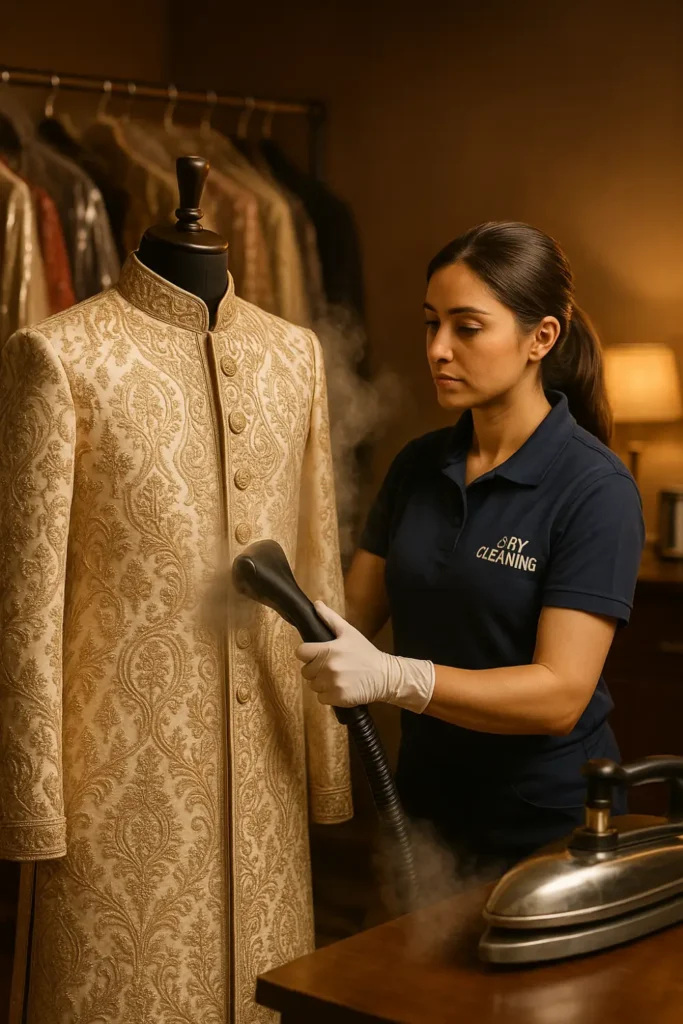 Sherwani Dry Cleaning in Gurgaon