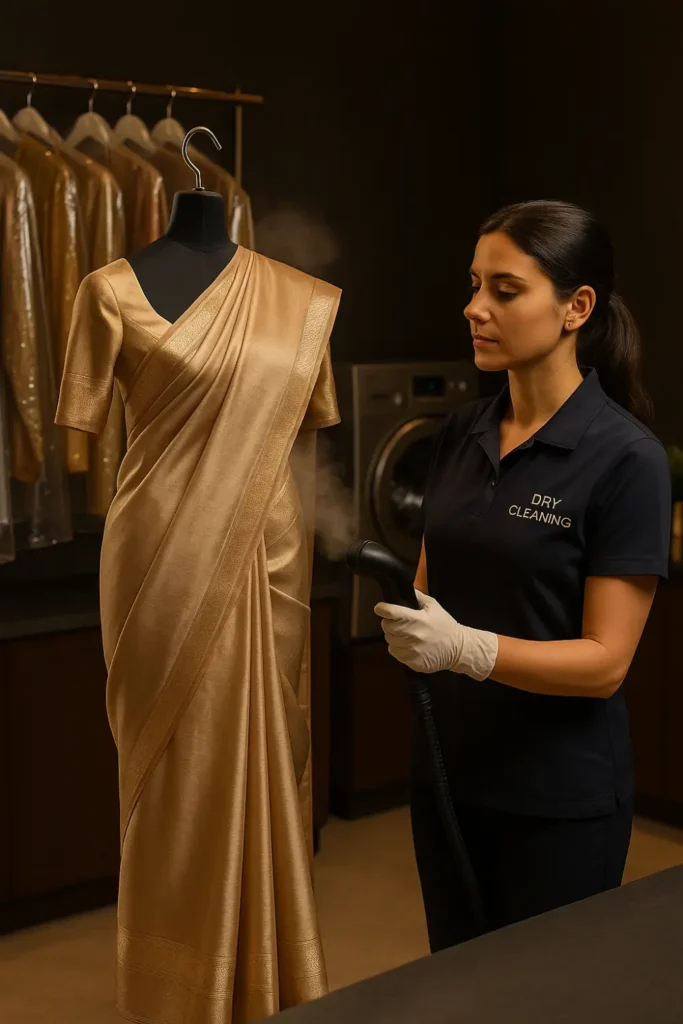 Silk Saree Dry Cleaning in Gurgaon